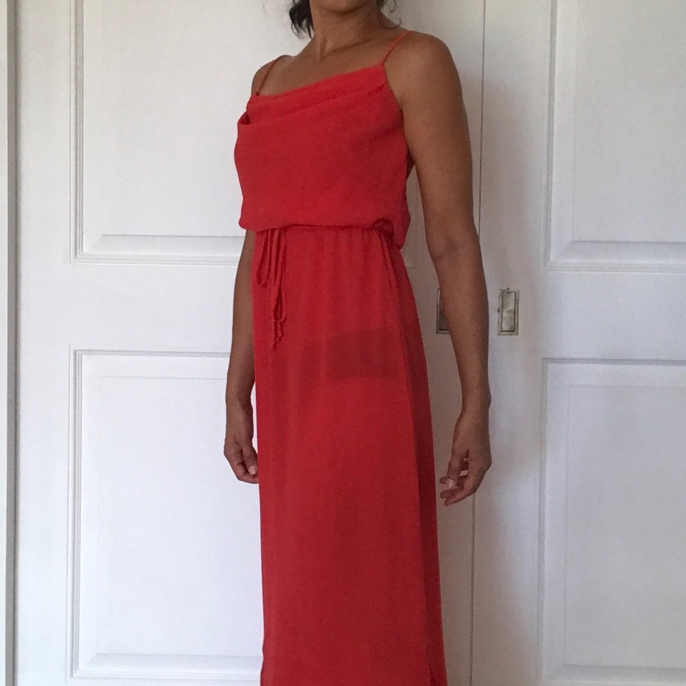 Vintage 70’s sheer red dress Roberta LTD 💃🏻 - Picture 2 of 11